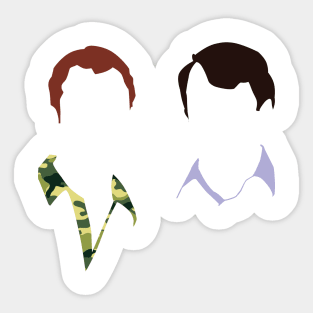 Mark and Jez Sticker